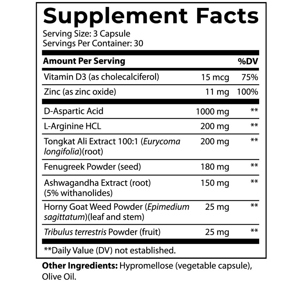 supplement facts